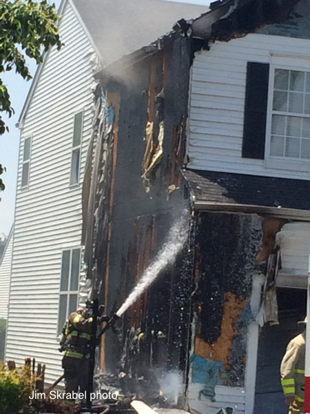 house fire in Joliet IL