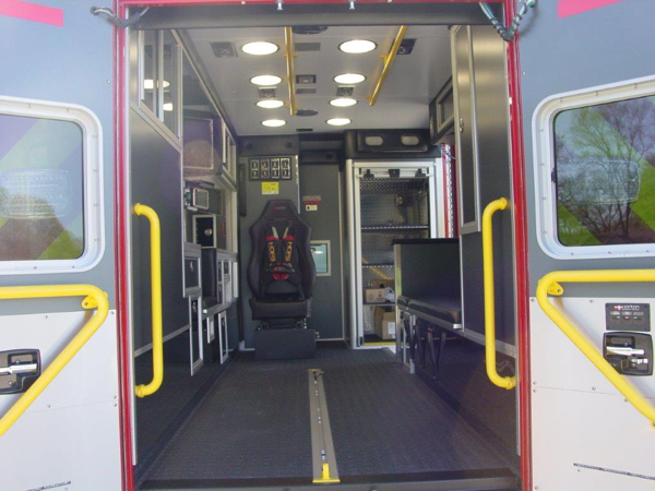 new ambulance interior