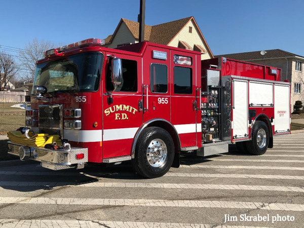 2019 Pierce Saber fire engine