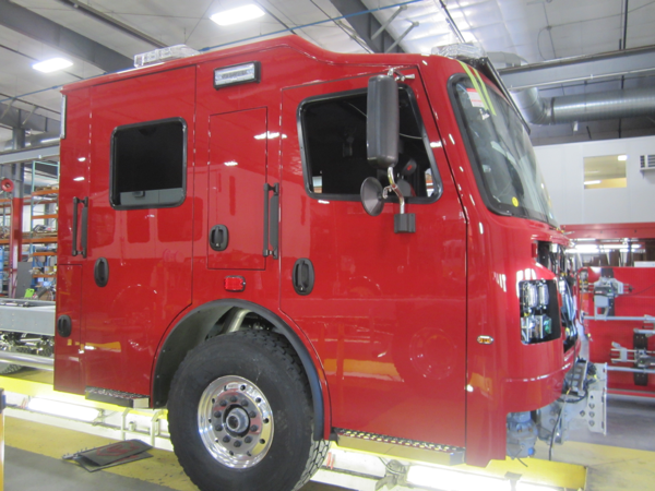 Rosenbauer fire truck being built for the Northwest Homer FPD