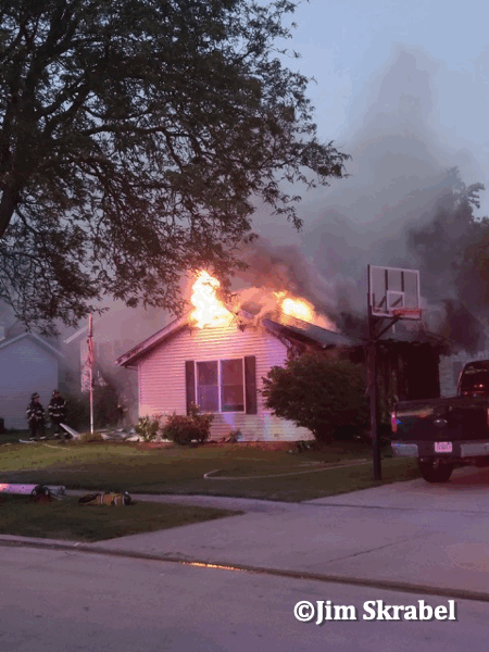 #chicagoareafire.com; #JimSkrabel; #TroyFPD; #firescene; #housefire;