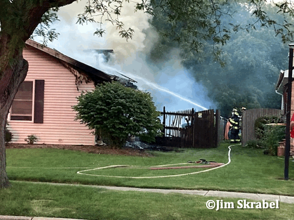 #chicagoareafire.com; #JimSkrabel; #TroyFPD; #firescene; #housefire;