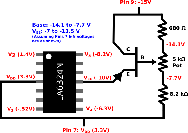 Voltage circuitry