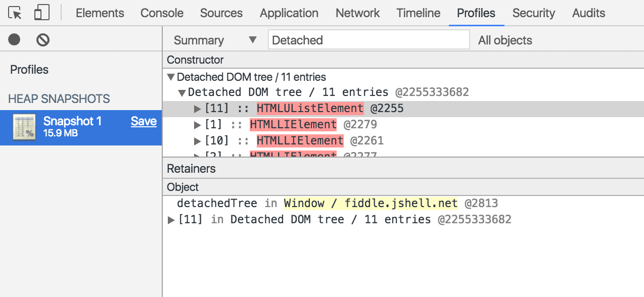 menyelidiki {i>node<i} kuning