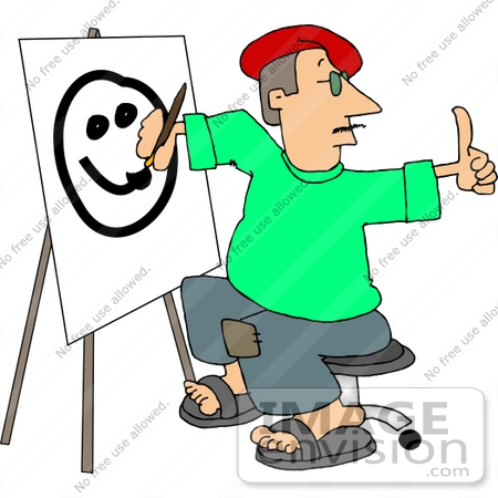 artist%20easel%20clipart