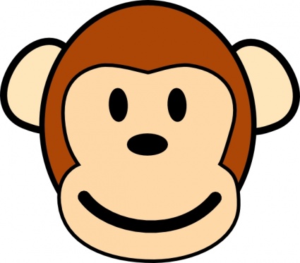 baby%20monkey%20clipart%20black%20and%20white