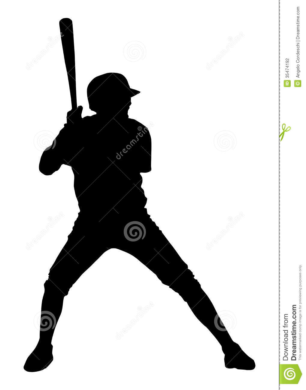 black%20and%20white%20baseball%20player%20clipart