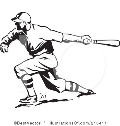 black%20and%20white%20baseball%20player%20clipart