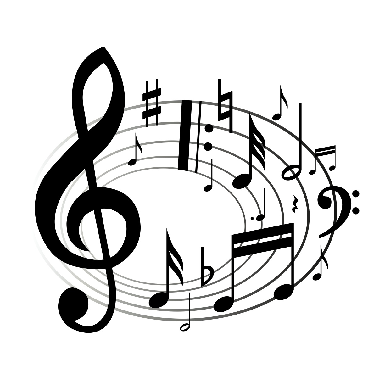 clipart music notes