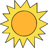 clipart sun