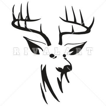 deer%20clipart%20black%20and%20white