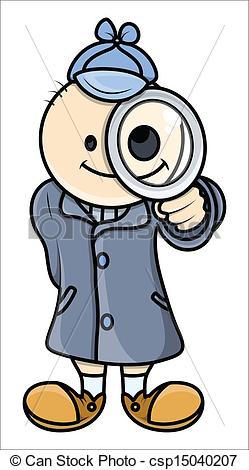 detective clipart