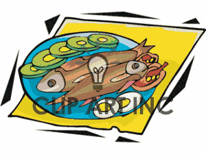 fish%20on%20plate%20clipart