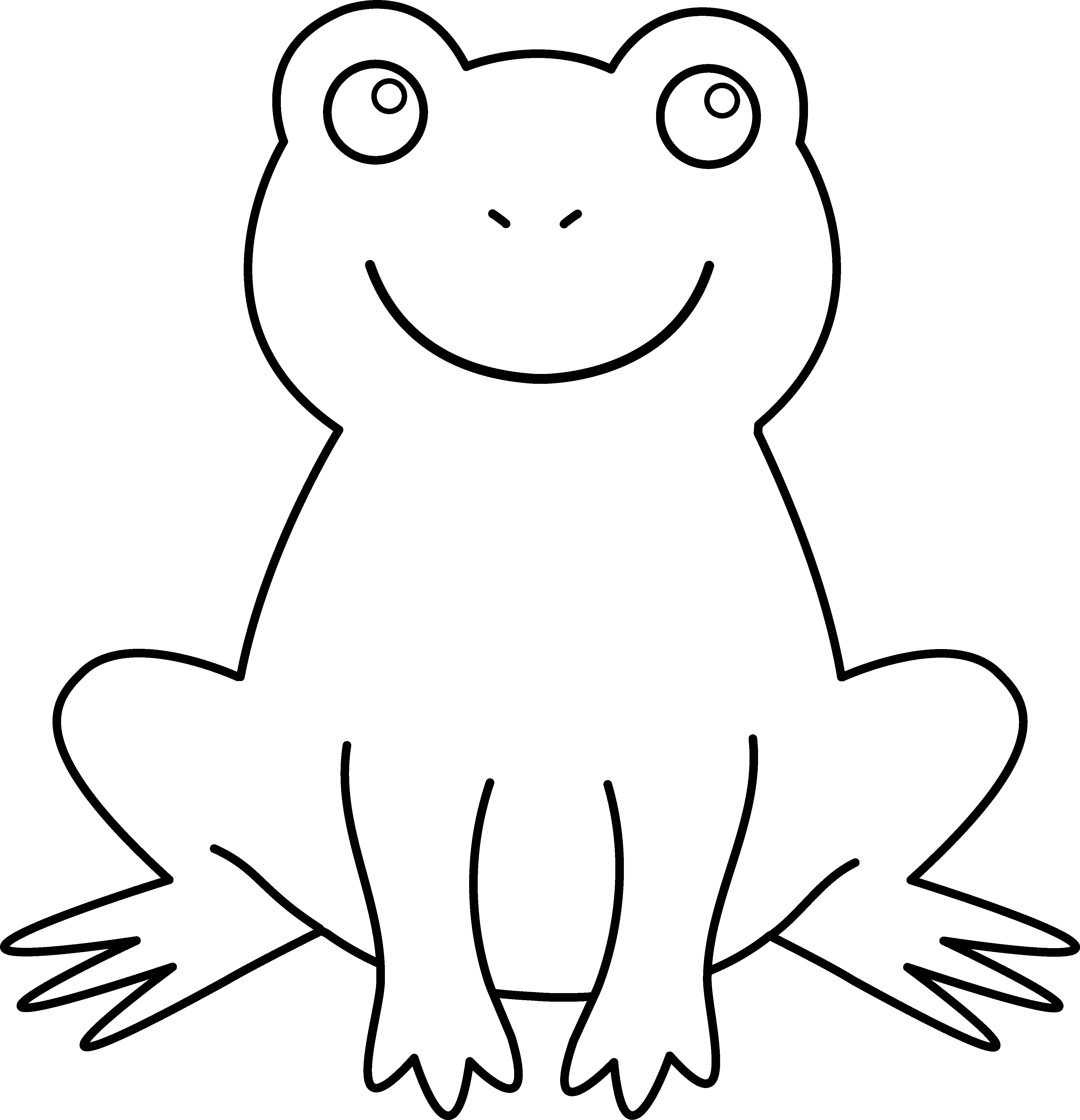 frog%20clipart%20black%20and%20white