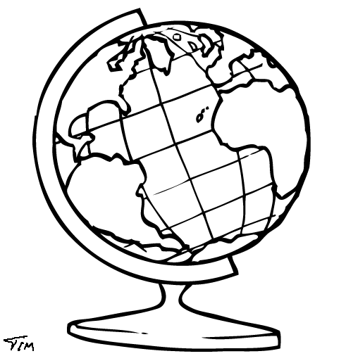 globe%20black%20and%20white%20outline