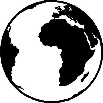 globe%20black%20and%20white%20outline