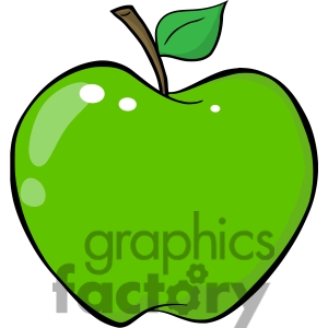 green%20apple%20clipart