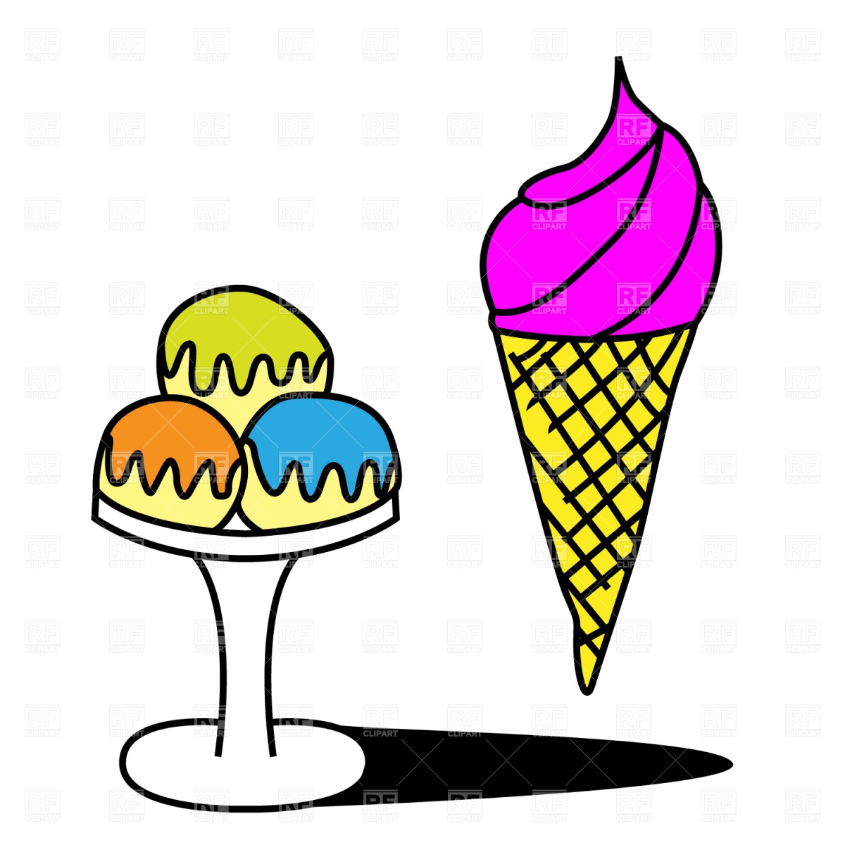 ice%20cream%20sundae%20clipart%20border