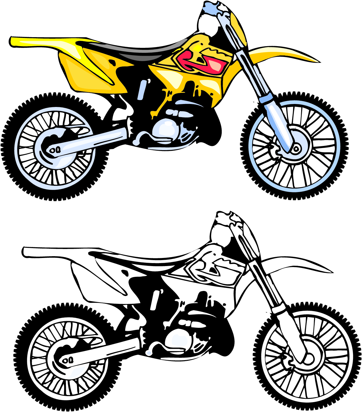 Motorcycle Clip Art