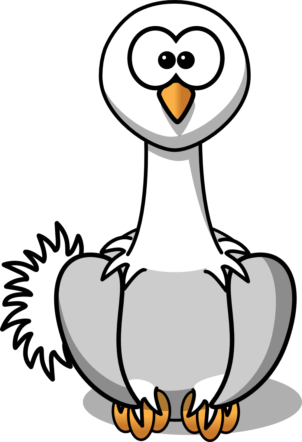 Ostrich Clipart