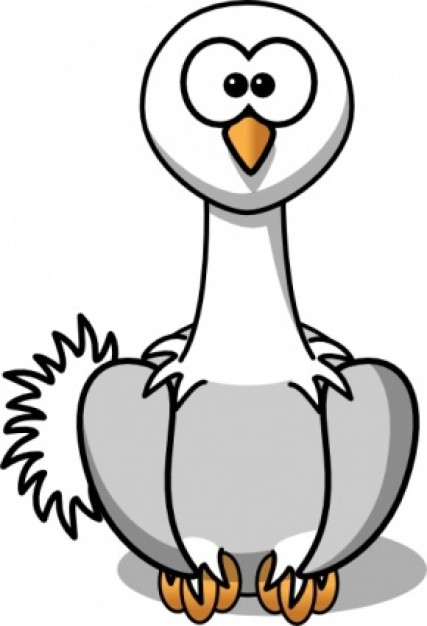 Ostrich Clipart