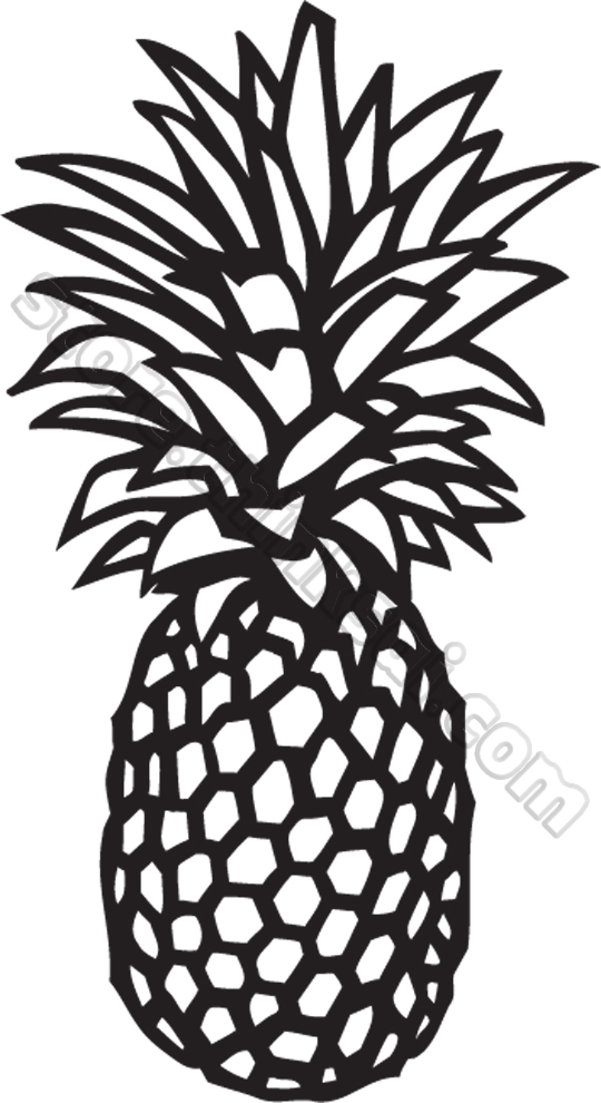 pineapple clipart