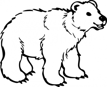 Polar Bear Clip Art