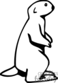 Prairie Dog Clip Art