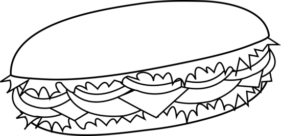 sandwich clipart