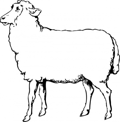 sheep%20clipart%20black%20and%20white