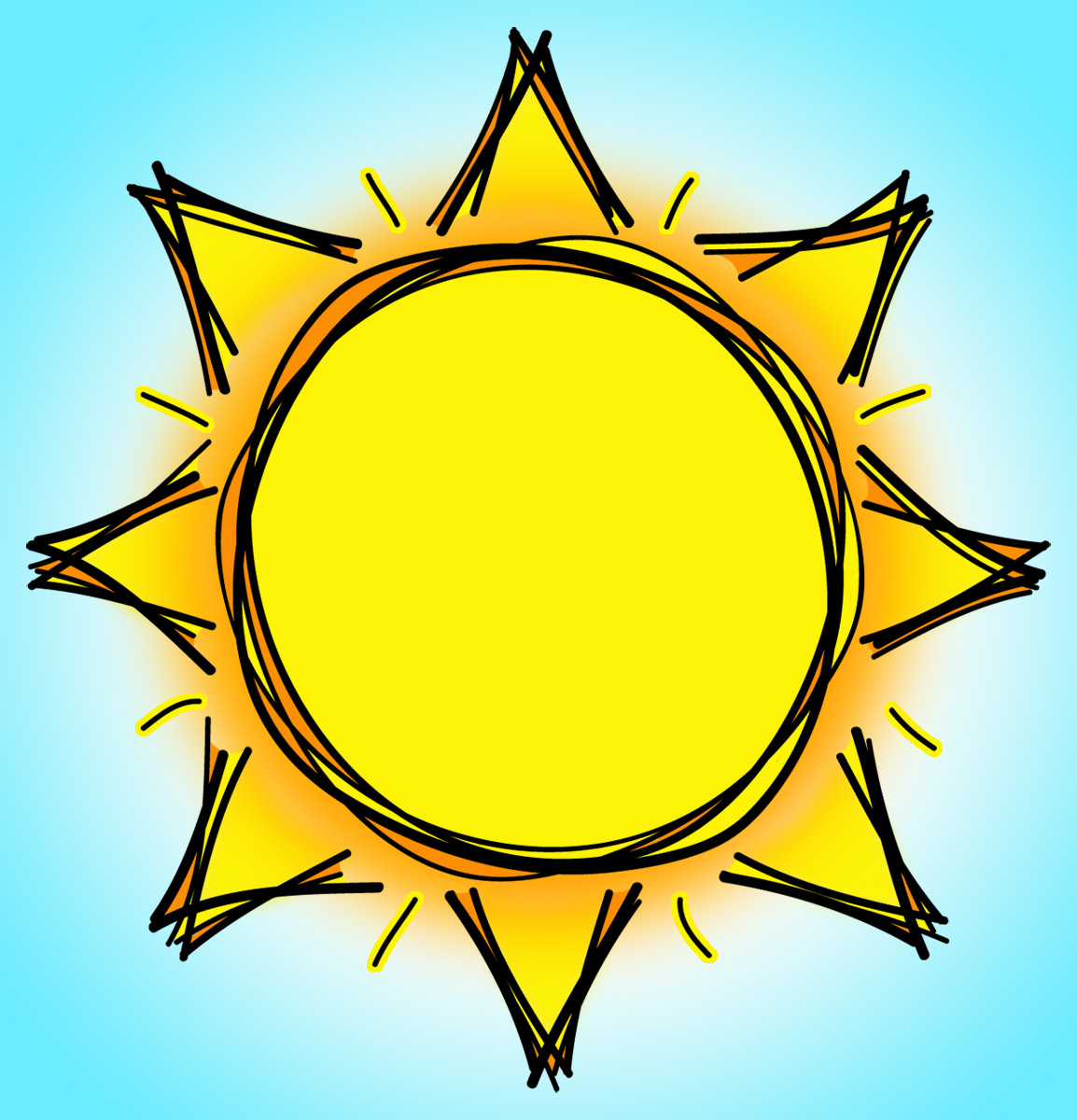 sun clipart