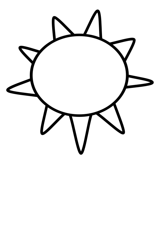 sun%20clipart%20outline