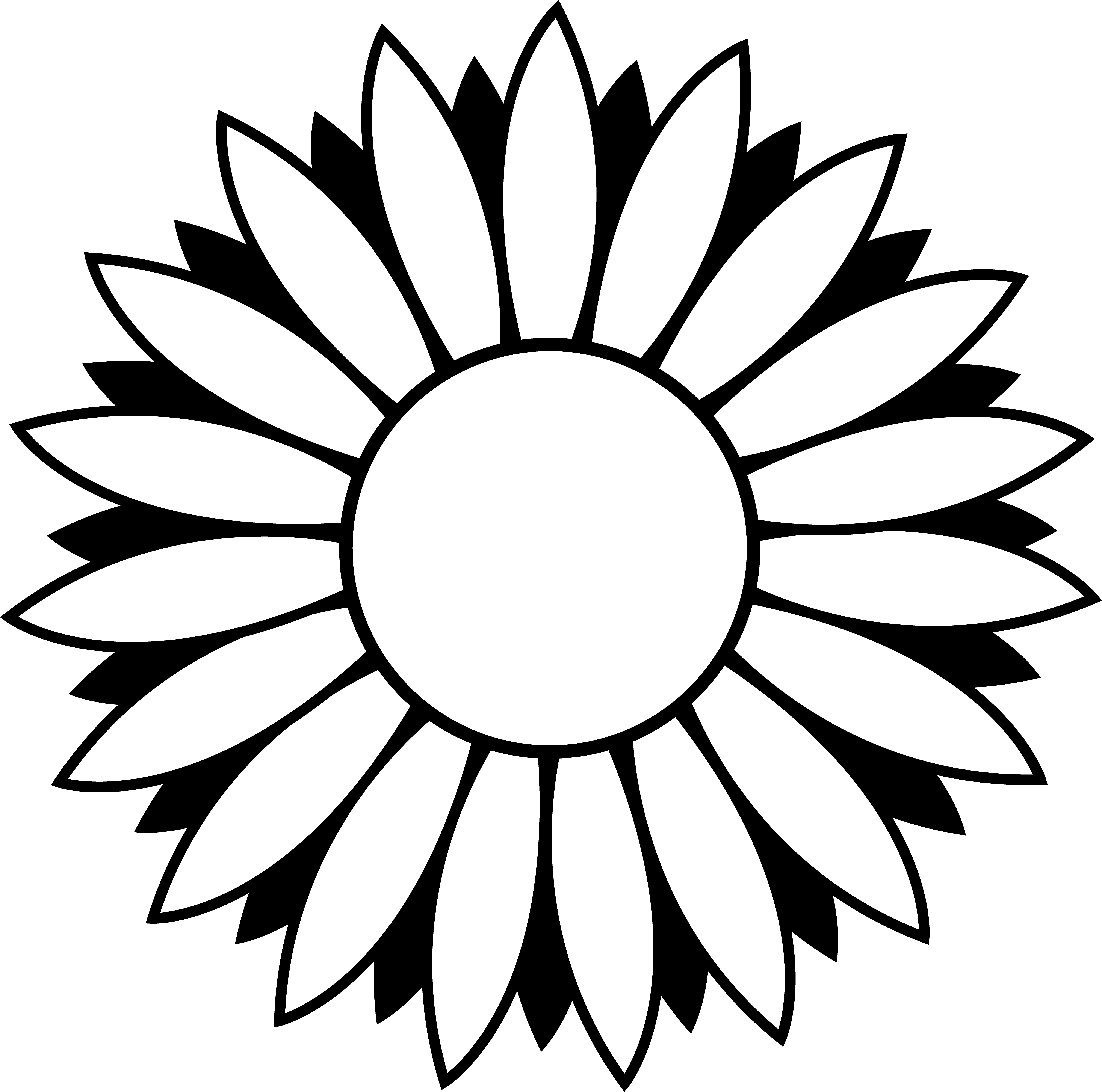 Sunflower Clipart