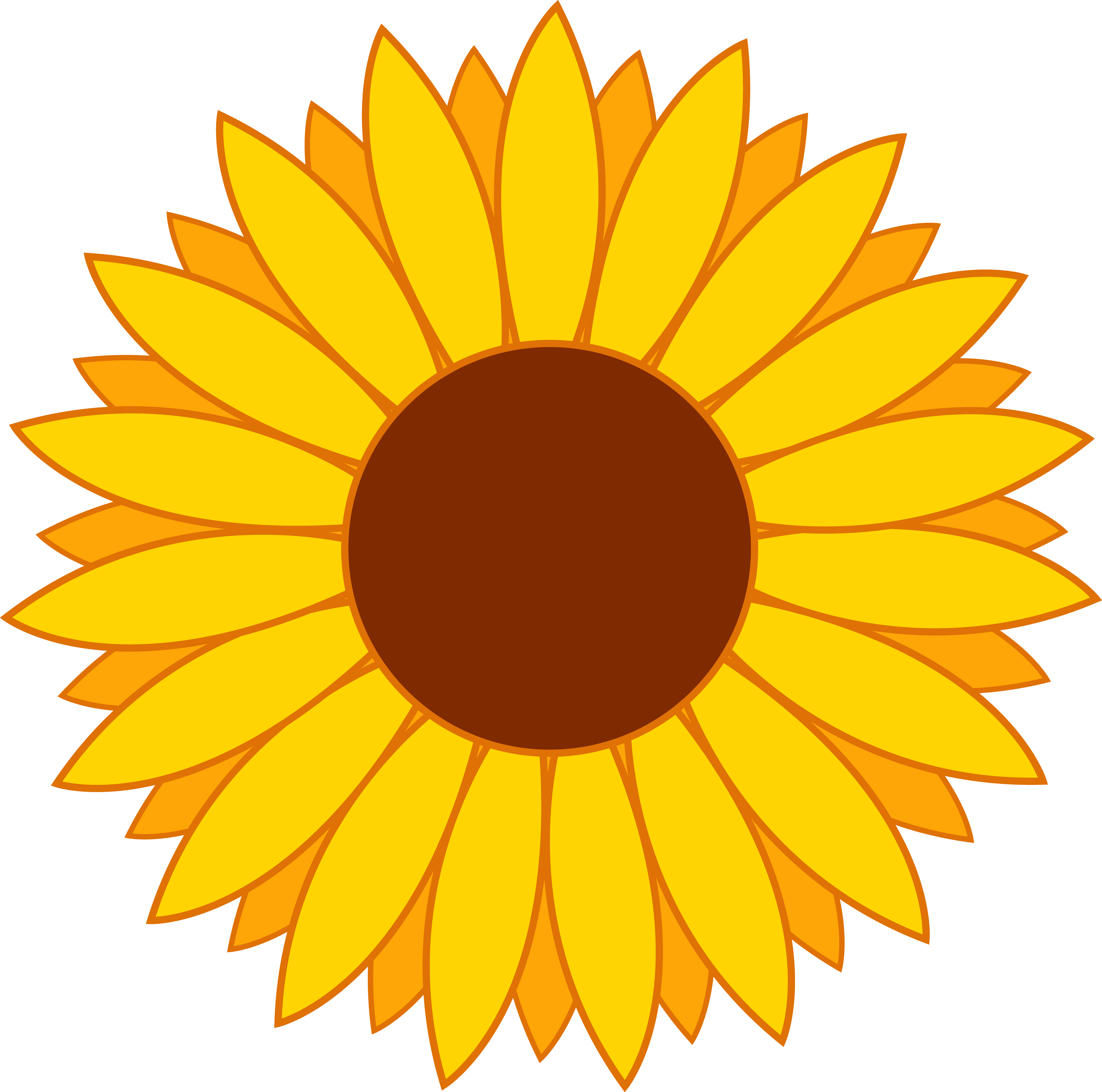 Sunflower Clipart