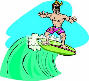 Surfing Clip Art