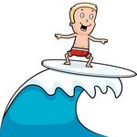 Surfing Clip Art