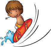 Surfing Clip Art