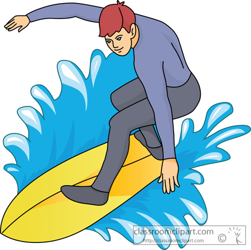 Surfing Clip Art