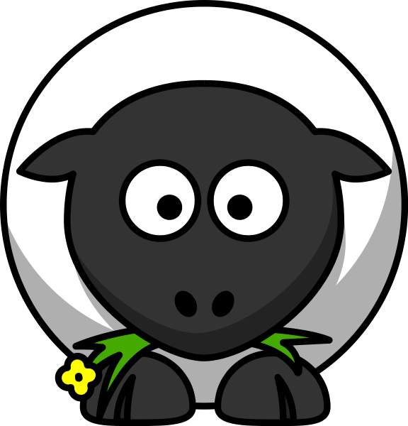 white%20sheep%20clipart