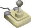 Joystick Beige Gray Clip Art