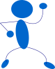 Blueman Clip Art