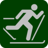 Dartmouth Skier 4 Clip Art