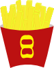 French Free Fries Clip Art