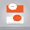 Die Cut Business Card Template 1 Image