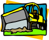 Bulldozer Clip Art