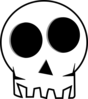 Cartoon Skull Clip Art