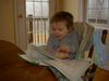 Baby In High Chair Image