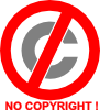 No Copyright Icon Clip Art