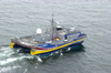 An Aerial View Of The Sea Slice Operating Off The Coast Of Port Hueneme, Calif. Image