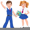 Catholic School Girl Clipart Image